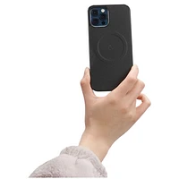 LBT Switch Fitted Hard Shell Case with MagSafe & Magnetic Card Wallet for iPhone 15 Pro Max - Black