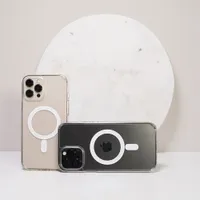 TUFF8 Fitted Hard Shell Case with MagSafe for iPhone 15/14 Plus - Clear