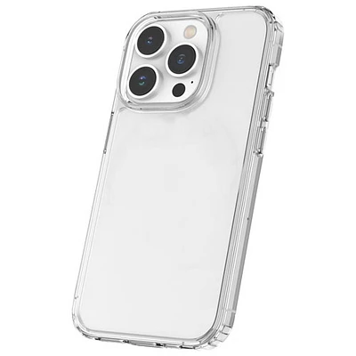Étui rigide ajusté TUFF8 pour iPhone 15 Pro Max - Transparent