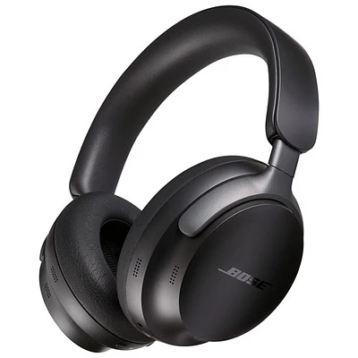 Casque d'écoute Bluetooth à suppression du bruit QuietComfort Ultra de Bose - Noir