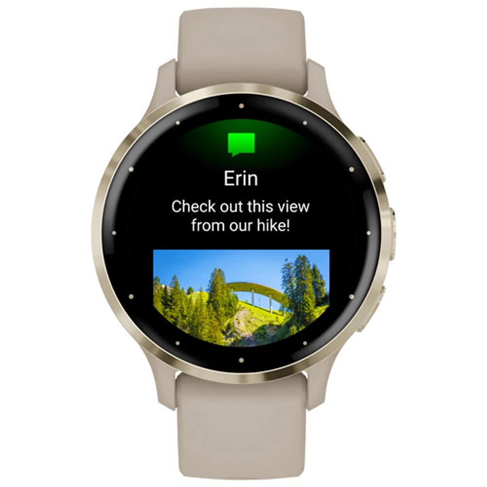 Garmin Venu 3S 41mm Bluetooth Smartwatch - French Grey
