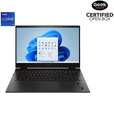 Open Box - HP 17" Gaming Laptop - Shadow Black (Intel Core i9 13900HX/2TB SSD/32GB RAM/GeForce RTX 4090 /Win 11)