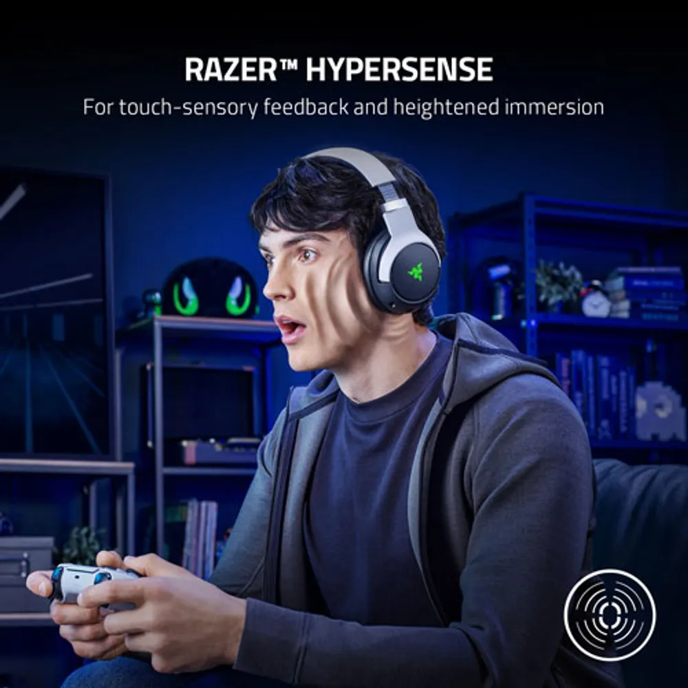 Casque de jeu sans fil double Kaira Pro de Razer pour PS5