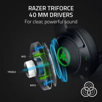 Razer Kraken Kitty V2 Over-Ear Gaming Headset - Black