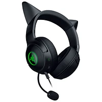 Razer Kraken Kitty V2 Over-Ear Gaming Headset - Black