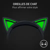 Razer Kraken Kitty V2 Over-Ear Gaming Headset - Black