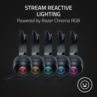 Razer Kraken Kitty V2 Over-Ear Gaming Headset - Black