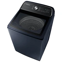 Samsung 6.1 Cu. Ft. Top Load Washer (WA53CG7155ADA4) - Brushed Navy