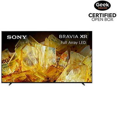 Open Box - Sony 75" X90L Series 4K UHD HDR LED Smart Google TV (XR75X90L) - 2023