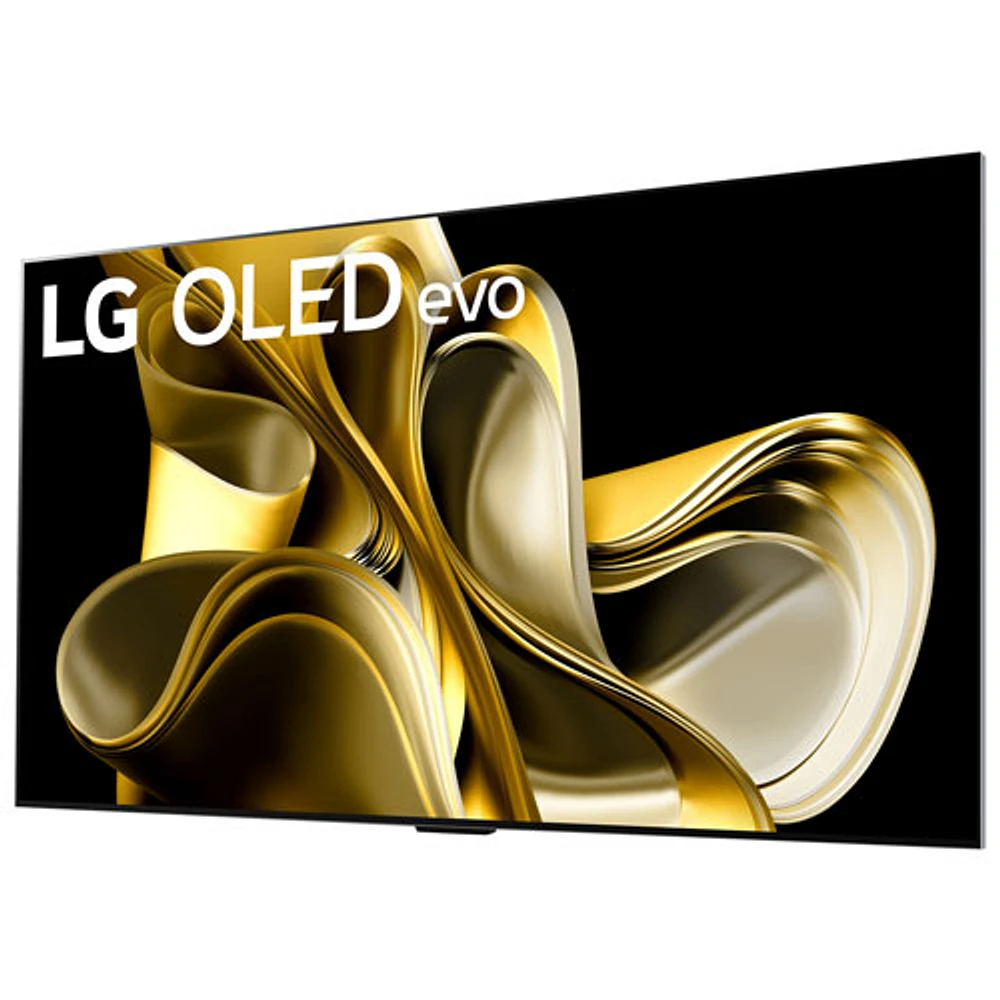 Téléviseur intelligent webOS HDR DELO UHD 4K de 83 po evo M3 de LG avec connectivité 4K sans fil (OLED83M3PUA) - 2023 - Exclusivité de Best Buy