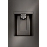 LG 36" 25.5 Cu. Ft. French Door Refrigerator w/ Water & Ice Dispenser (LRYXC2606D) - Black Stainless Steel