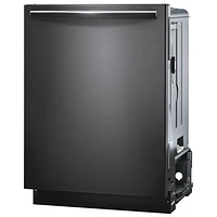 Frigidaire Gallery 24" 47dB Built-In Dishwasher with Stainless Tub & Third Rack (GDSH4715AD) - Black SS