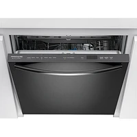 Frigidaire Gallery 24" 47dB Built-In Dishwasher with Stainless Tub & Third Rack (GDSH4715AD) - Black SS