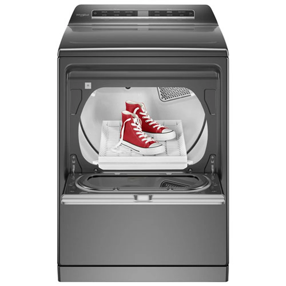 Whirlpool 7.4 Cu. Ft. Gas Steam Dryer (WGD8127LC) - Chrome Shadow