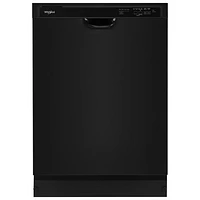 Whirlpool 24" 57dB Built-In Dishwasher (WDF341PAPB) - Black