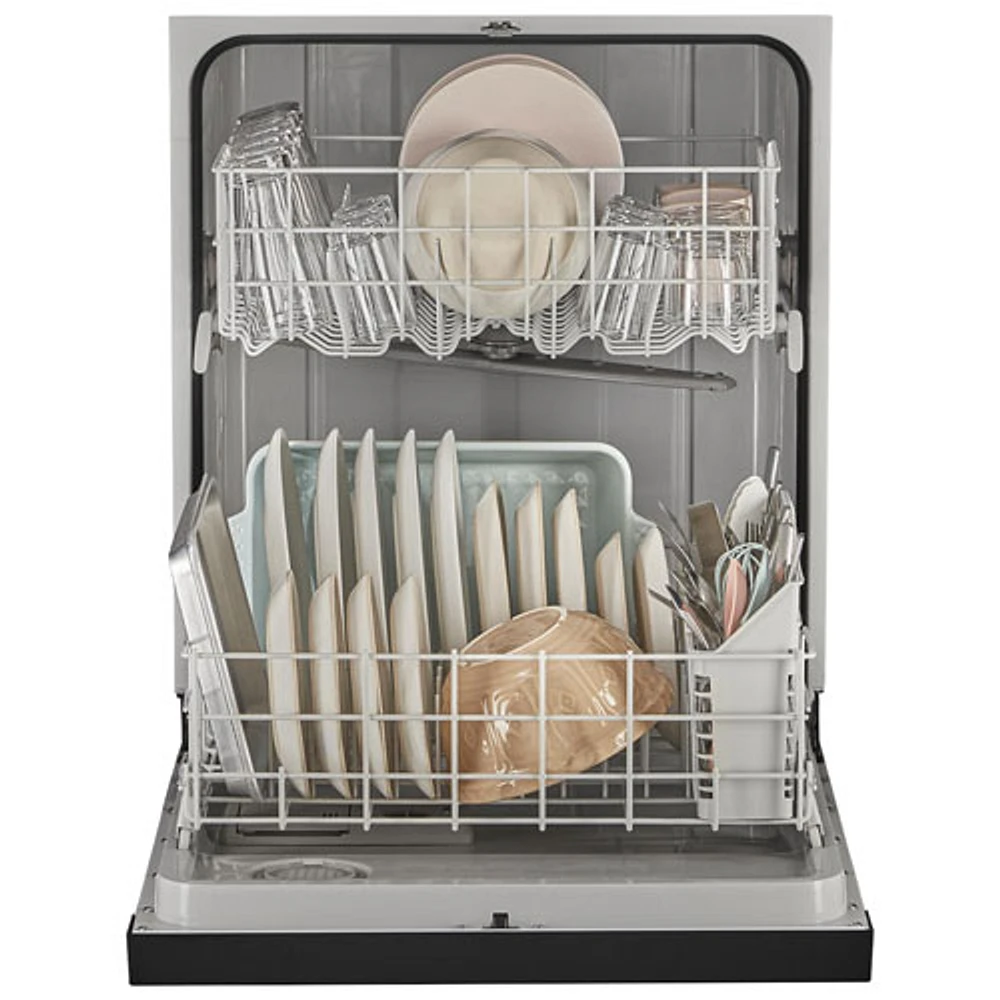 Lave-vaisselle encastrable 24 po 57dB de Whirlpool (WDF341PAPB) - Noir