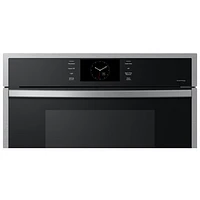 Samsung 30" 7 Cu. Ft. True Convection Electric Combo Wall Oven (NQ70CG600DSRAA) - Stainless Steel