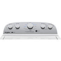 Laveuse à chargement par le haut haute efficacité de 4,5 pi³ de Whirlpool (WTW4957PW) - Blanc