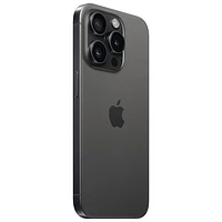 iPhone 15 Pro de 512 Go d'Apple avec Fido - Titane noir - Financement mensuel