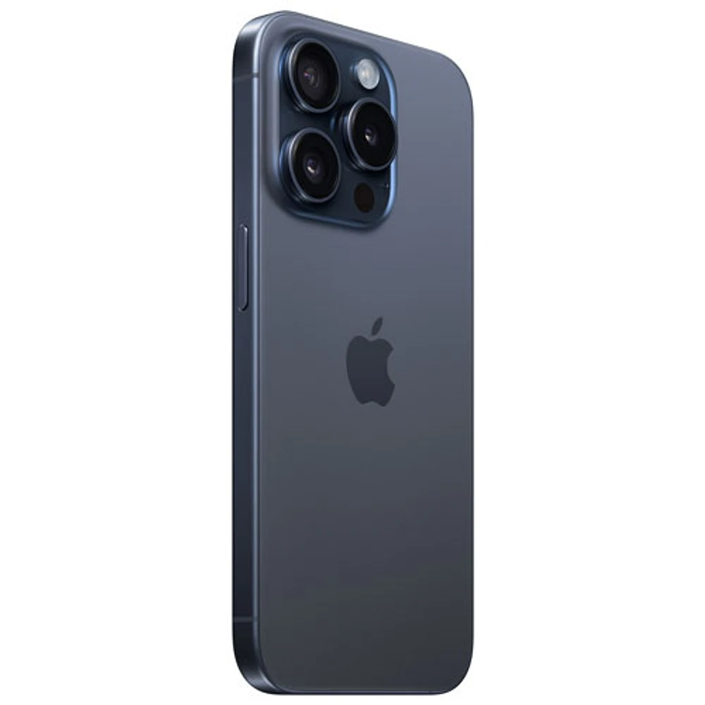 iPhone 15 Pro de 128 Go d'Apple avec Bell - Titane bleu - Financement mensuel