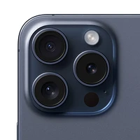 iPhone 15 Pro de 128 Go d'Apple avec Bell - Titane bleu - Financement mensuel