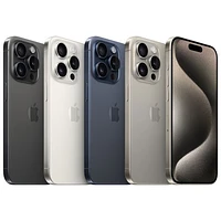 iPhone 15 Pro de 128 Go d'Apple avec Bell - Titane bleu - Financement mensuel