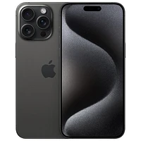 Bell Apple iPhone 15 Pro Max 256GB - Black Titanium - Monthly Financing