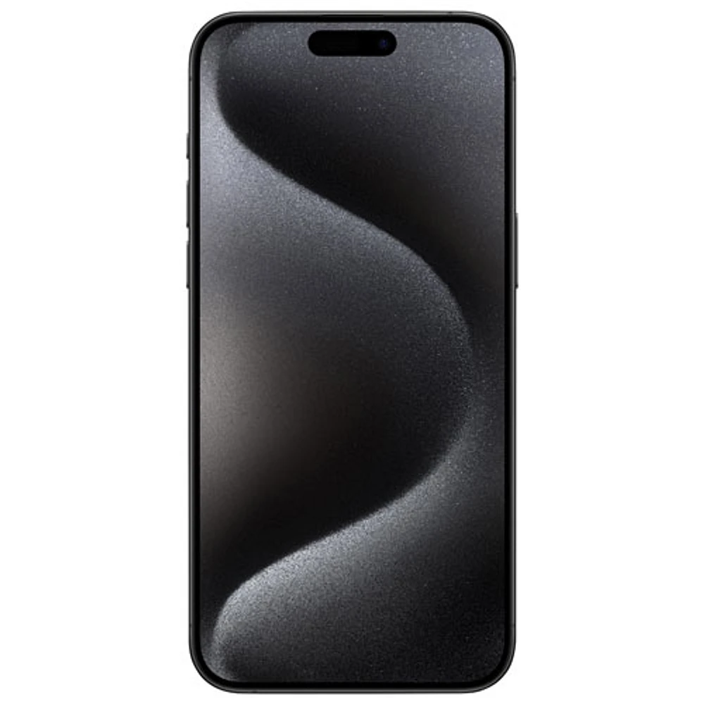 Fido Apple iPhone 15 Pro Max 256GB - Black Titanium - Monthly Financing