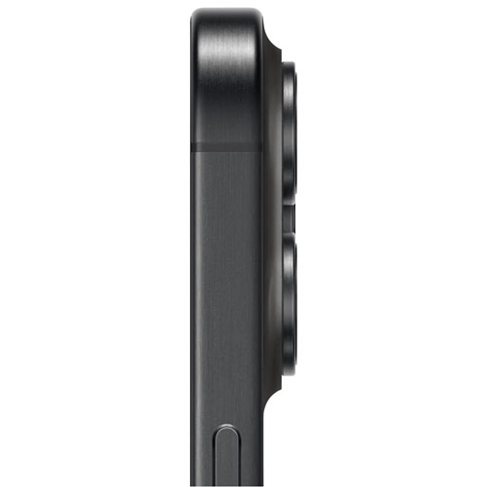 Fido Apple iPhone 15 Pro Max 256GB - Black Titanium - Monthly Financing