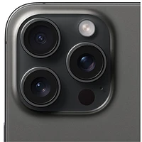Fido Apple iPhone 15 Pro Max 256GB - Black Titanium - Monthly Financing