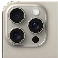 iPhone 15 Pro Max de 256 Go d'Apple avec Fido - Titane naturel - Financement mensuel