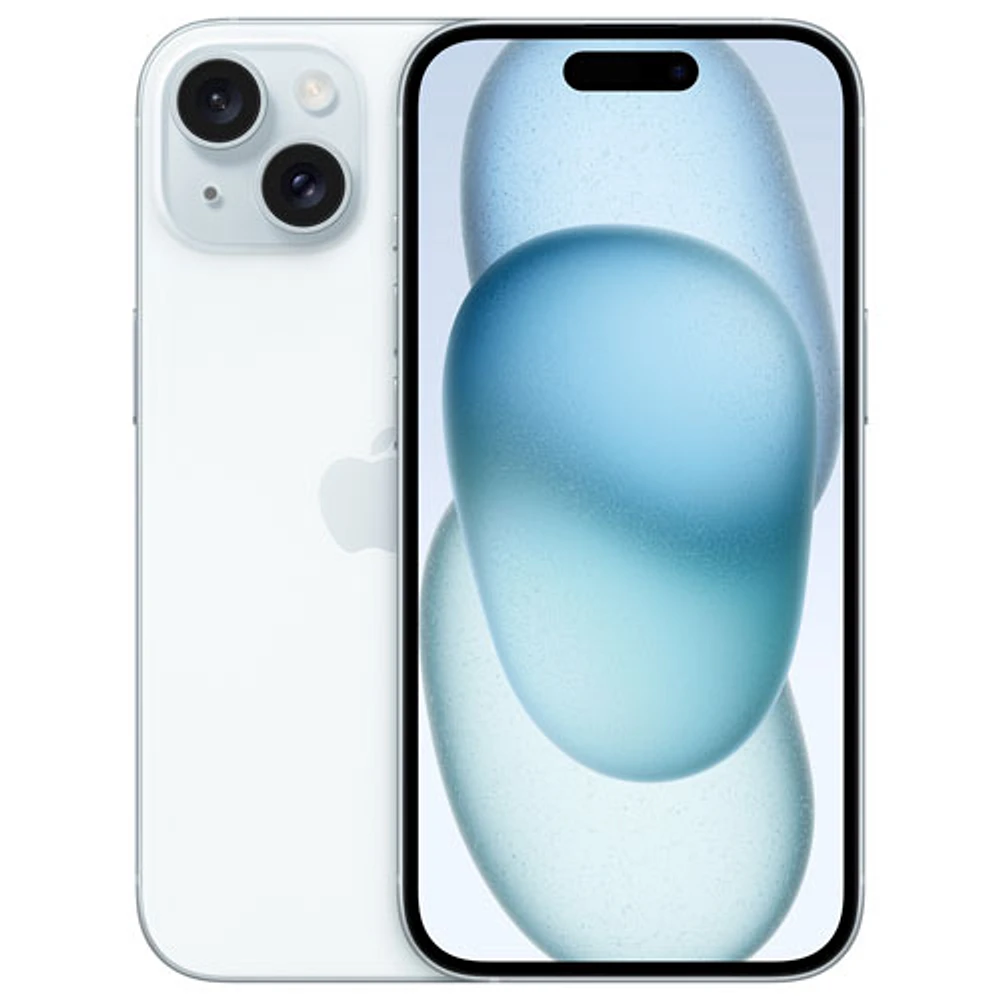 Freedom Mobile Apple iPhone 15 128GB - Blue - Monthly Tab Payment