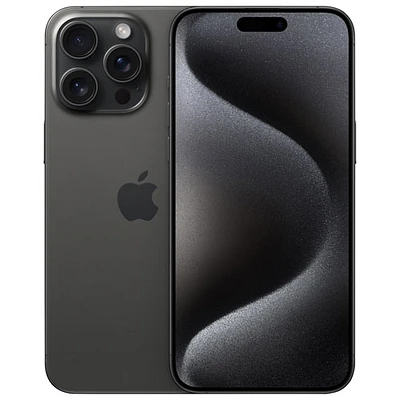 Bell Apple iPhone 15 Pro Max 512GB - Black Titanium - Monthly Financing