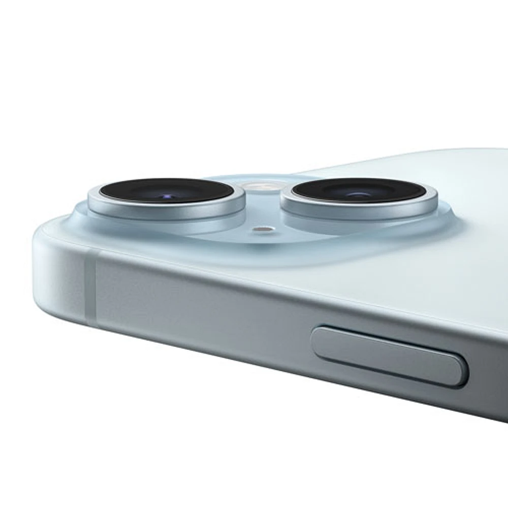 iPhone 15 Plus de 128 Go d'Apple avec Fido - Noir - Financement mensuel
