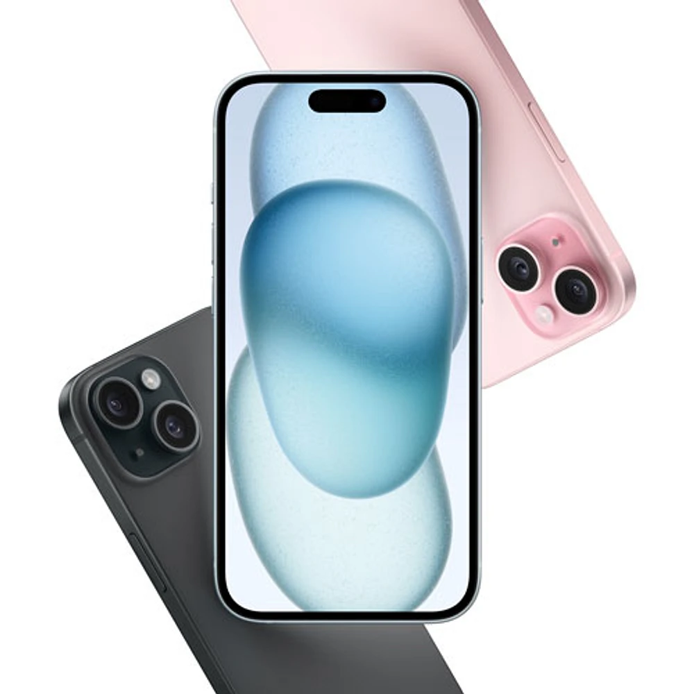 iPhone 15 Plus de Go d'Apple avec Virgin Plus - Noir