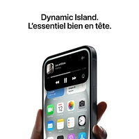 iPhone 15 Plus de Go d'Apple avec Virgin Plus - Noir