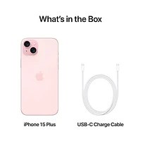 Bell Apple iPhone 15 Plus 128GB - Pink - Monthly Financing