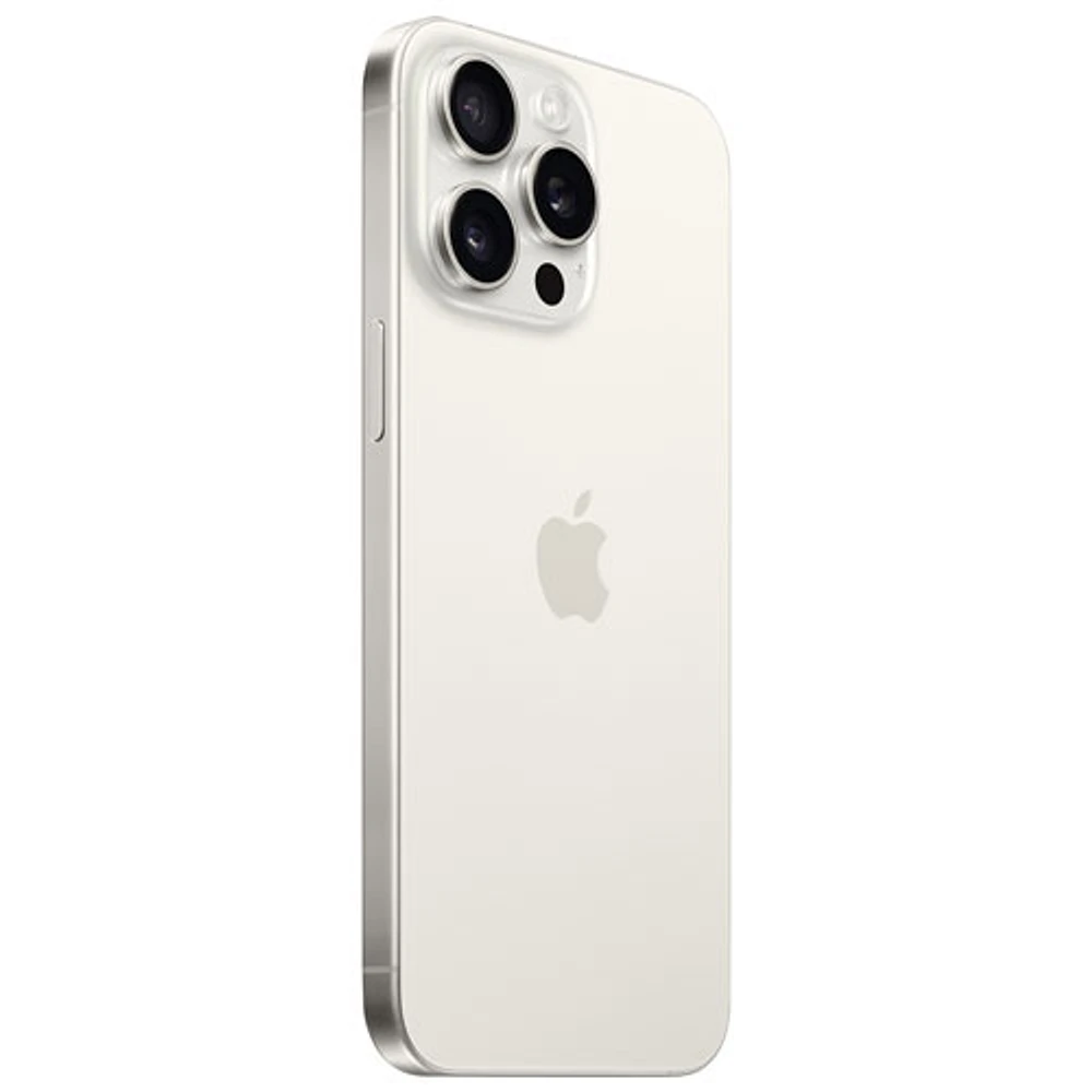 Virgin Plus Apple iPhone 15 Pro Max 512GB - White Titanium - Monthly Financing