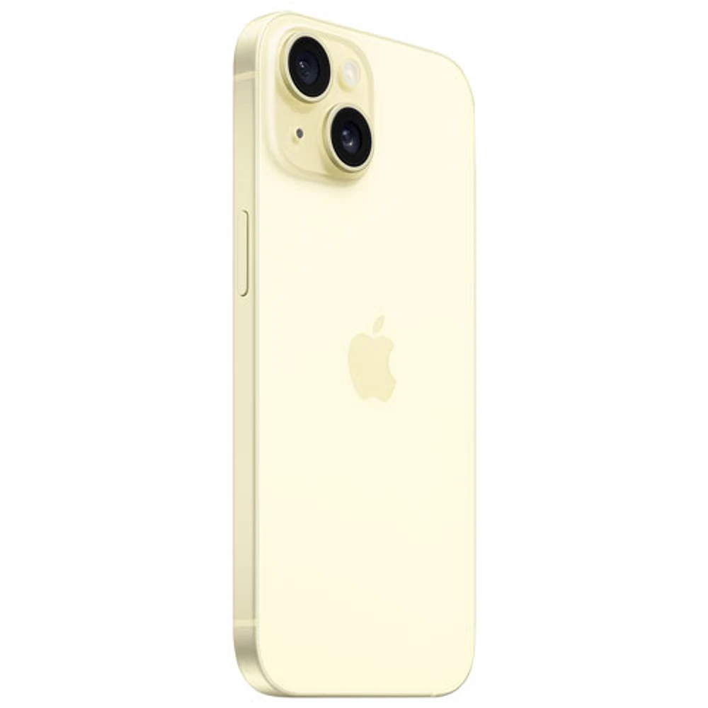 Koodo Apple iPhone 15 128GB - Yellow - Monthly Tab Payment