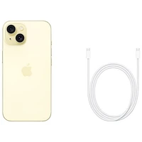 Koodo Apple iPhone 15 128GB - Yellow - Monthly Tab Payment