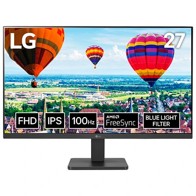 Moniteur HD intégrale IPS 5 ms 100 Hz 27 po de LG (27MR400) - Noir - Exclusivité Best Buy