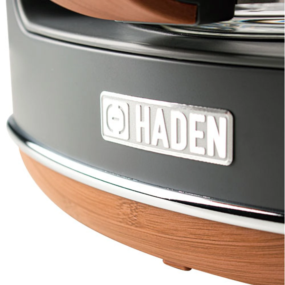 Haden Dorchester Ultra Pebble Programmable Drip Coffee Maker - 10-Cup - Grey