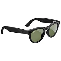 Lunettes Headliner Ray-Ban | Meta avec IA, photo, vidéo, audio et messagerie - Noir brillant/Vert G-15