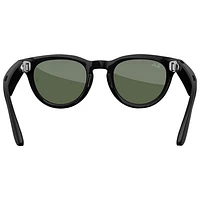 Lunettes Headliner Ray-Ban | Meta avec IA, photo, vidéo, audio et messagerie - Noir brillant/Vert G-15