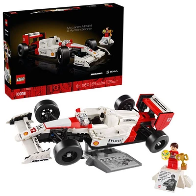 LEGO Icons: McLaren MP4/4 et Ayrton Senna - 693 pièces (10330)