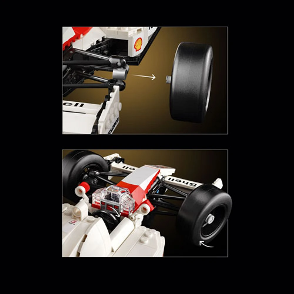 LEGO Icons: McLaren MP4/4 et Ayrton Senna - 693 pièces (10330)