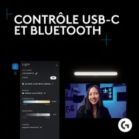 Logitech G Litra Beam LX Dual-Sided LED Streaming Key Light