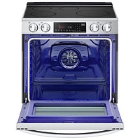 LG 30" 6.3 Cu Ft True Convection Slide-In Smart Induction Air Fry Range (LSIL6334F) - Print Proof Stainless