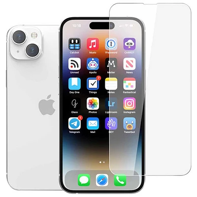 22 Cases Glass Screen Protector for iPhone 15