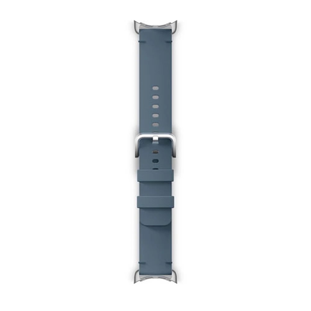 Bracelet en cuir pour Pixel Watch 2 de Google - Poussière de lune